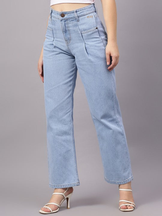 Women Cascade Wide Leg Jeans