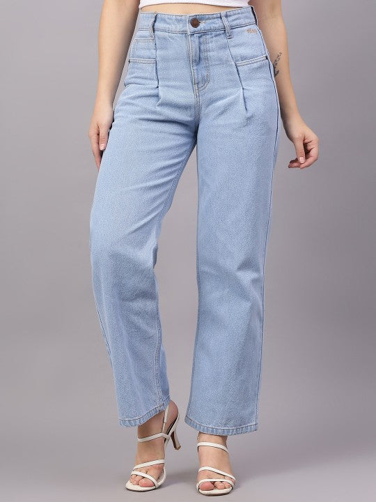 Women Cascade Wide Leg Jeans