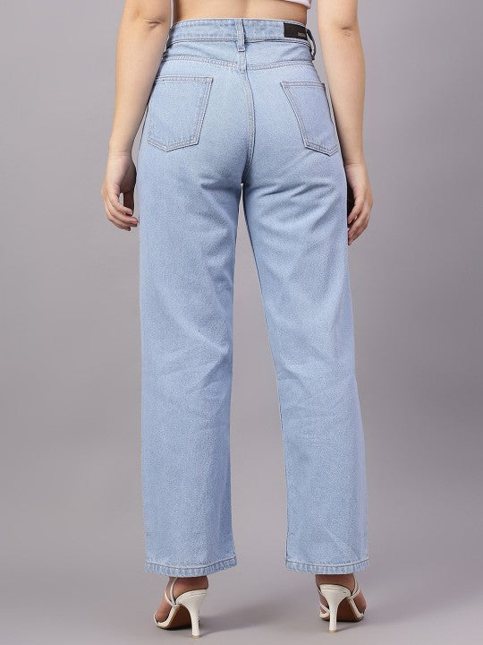 Women Cascade Wide Leg Jeans